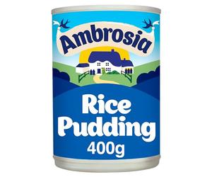 Ambrosia Devon Original Rice Pudding, Ready-to-Eat, Creamy & Classic Dessert in 400 g Can (Pack of 1)