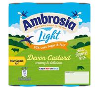Ambrosia Light Custard Pot 4 x 120g