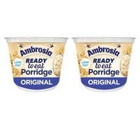 Ambrosia Ready to Eat Porridge, Original, Low Fat - (Pack of 2)