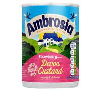 Ambrosia Strawberry Flavour Devon Custard 400g