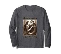 Ambrosio The Monk Matthew Lewis Gothic Horror Classic Long Sleeve T-Shirt