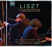 Ambrosoli/Sinfonietta - Franz Liszt: The Two Piano Concertos, 12 transcendental Études