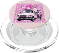 Ambulance Driver Paramedic EMT Emergency Girl Mom Coquette PopSockets PopGrip for MagSafe