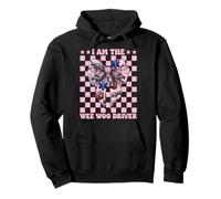 Ambulance Driver Paramedic EMT Girl I Am The Wee Woo Driver Pullover Hoodie