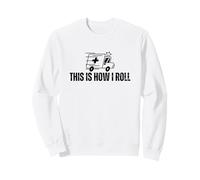 Ambulance Driver This Is How I Roll Funny EMT Paramedic Sweatshirt
