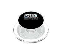 Ambulance Driver To Save Time I'm Never Wrong EMT Paramedic PopSockets PopGrip for MagSafe