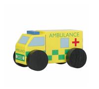 My First Ambulance Toy- Wooden Emergency Vehicles, Toy Cars - Wooden Toys 1 Year Old and Toddler Toys - Fun Educational Small World Toys, Early Development & Activity Toys by Orange Tree Toys