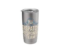 Ambulance EMS Dispatch Response Team Operator Pride Stainless Steel Insulated Tumbler