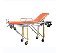 Ambulance Gurney Stretcher Bed, Aluminum Alloy Material, Stretcher Bed with Foldable Design, PP Roller, for Medical Emergency Hospital Home