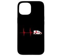 Ambulance Heartbeat ECG Pulse Ambulance Driver Savior Case for iPhone 15
