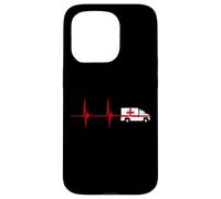 Ambulance Heartbeat ECG Pulse Ambulance Driver Savior Case for iPhone 15 Pro