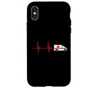 Ambulance Heartbeat ECG Pulse Ambulance Driver Savior Case for iPhone X/XS