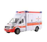 Ambulance Toy - Enhance Fine Movement, Rescue Vehicle Toy With Light & Siren Sound Effects, Sound Vehicle Toys | Large Toys Cars For Play & Learn Toyss, Rescue Role Playset