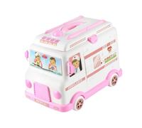Ambulance Truck Doctor Kits for Kids Role Play for Kids Boys Girls Gift Pink