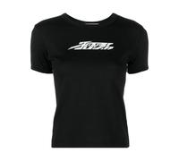AMBUSH reflective-logo cotton T-shirt - Black S
