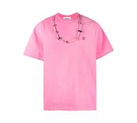 AMBUSH Stoppers toggle-detail T-shirt - Pink XXS-XS