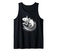 Ambystoma Mexicanum Axolotl Scientific Illustration Tank Top