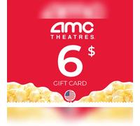 AMC Theatres Gift Card 6 USD Key - UNITED STATES