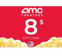 AMC Theatres Gift Card 8 USD Key - UNITED STATES