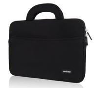 amCase HP Chromebook 14 Case/Sleeve for 14.1 inch Chromebooks/Laptops/Ultrabooks Protective Neoprene Cushion with Handle (Black)