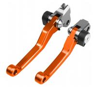 AMCBYSGC Motocycle Dirt Bike Brake Clutch Levers Compatible with KTM | Compatible with KTM 125EXC 2009-2016, 200EXC/XC 2003-2008, 200EXC/XC 2009-2015, 200EXC/XC 2016, 250EXC/EXC-F(Orange)