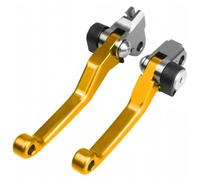 AMCBYSGC Motocycle Dirt Bike Brake Clutch Levers Compatible with KTM | Compatible with KTM 125EXC 2009-2016, 200EXC/XC 2003-2008, 200EXC/XC 2009-2015, 200EXC/XC 2016, 250EXC/EXC-F(Gold)