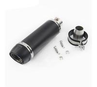 AMCBYSGC Motorcycle Exhaust Compatible with Kawasaki Z1000 2003-2016 | 51mm Arrow Modified 300-1000cc Muffler(Black,A)