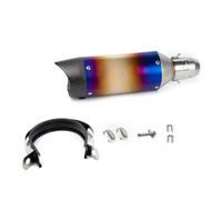 AMCBYSGC Motorcycle Exhaust Compatible with Kawasaki ZX-10R 2004+, Z900 | 51mm Arrow Db Killer Common Pipe Compatible with Kawasaki Z900 2017+, Z400 2019+(C)