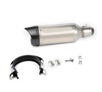 AMCBYSGC Motorcycle Exhaust Compatible with Kawasaki ZX-10R 2004+, Z900 | 51mm Arrow Db Killer Common Pipe Compatible with Kawasaki Z900 2017+, Z400 2019+(D)