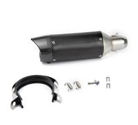 AMCBYSGC Motorcycle Exhaust Compatible with Suzuki GSX750 2017+ | 51mm Arrow Db Killer Common Pipe(Black)