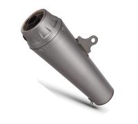 AMCBYSGC Motorcycle Exhaust Compatible with Yamaha MT-07 2014+, R3 2015+ | Arrow 51-60mm Db Killer Muffler(60mm,D)