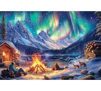 AMCJJ 1000 puzzle pieces as birthday, home decor, prevention of brain degeneration for the elderly