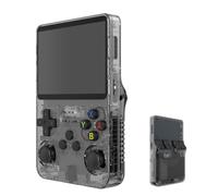AMCR R36S Retro Handheld Video Game Console,3.5Inch IPS Screen Video Player 64g TF Card 10,000+ Games Retro Handheld Game Console, With Open Source Linux System,Black