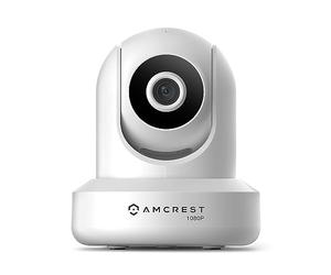 Amcrest 1080P WiFi Security Camera 2MP Indoor Pan/Tilt Wireless IP Camera, IP2M-841W (White)