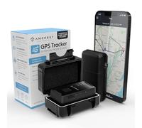 Amcrest GPS GL300 GPS Tracker for Vehicles (4G LTE) - Portable Mini Hidden Real-Time GPS Tracking Device for Vehicles, Cars, Kids, Persons, Assets w/Geo-Fencing, Text/Email/Push Alerts, 14 Day Battery