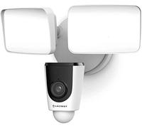 Amcrest LQLY SmartHome 1080p WiFi Outdoor Security Camera with Floodlight, Built-in Siren Alarm, 2000lm Floodlight, Two-Way Audio