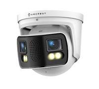 Amcrest UltraHD 4K Varifocal PoE Dome Outdoor security camera, 4K (8-megapixel) 3840x2160P, night vision 164ft 4x optical zoom