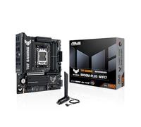 AMD B850 Micro-ATX motherboard, 14+2+1 80A DrMOS power stages, DDR5, PCIe 5.0 Ready, three M.2 slots, Wi-Fi 7, Realtek 2.5Gb Ethernet, DisplayPort, HDMI™, Aura Sync