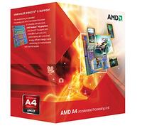 AMD Llano A4 3400 Dual Core 2.7GHz Processor with APU, Socket FM1, HD Graphics Controller