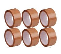 AMD Nexus 6 X Brown Heavy Duty Strong Packaging Tape,(48mm X 66m) Self Adhesive - High-Strength - Secure Sticky Tape for Parcel Boxes & Moving Boxes