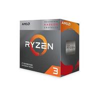 AMD CPU Ryzen 3 3200G 4/4 Cores/Threads 65W AM4 Socket 6MB cache 4000Mhz Boost Freq. BOX with Wraith Stealth cooler