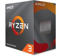 AMD Ryzensets 3 4100 processor (4 cores/8 threads, 65W DTP, 6 MB cache, up to 4.0 GHz max. Boost, wraith stealth cooler)
