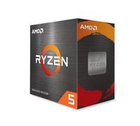 AMD Ryzen 5 5500 Processor (6 cores/12 threads, 65W DTP, AM4 socket, 19 MB cache, up to 4.2 GHz max boost, wraith stealth cooler)