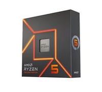 AMD Ryzen 5 7600X 4.7GHz 6 Core AM5 Processor, 12 Threads, 4.7GHz up to 5.3GHz Boost, 38MB Cache,105W, No Fan, Radeon Graphics