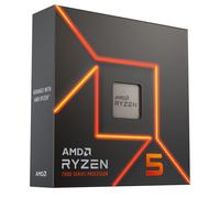 AMD Ryzen 5 7600X Processor - 6-Core, 12-Thread, 4.7GHz Base, up to 5.3GHz Boost, Zen 4 5nm, PCIe 5.0, DDR5, Boxed