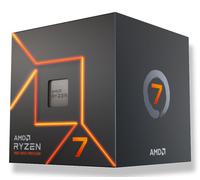 AMD Ryzen™ 7 7700 Processor with Wraith Stealth Cooler (8 cores / 16 threads, unlocked. Zen 4 architecture. 40 MB L2+L3 cache. 65W TDP. Boost clock up to 5.3 GHz. AM5 socket. DDR5 & PCIe 5.0)