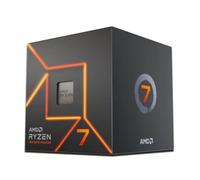 AMD Ryzen™ 7 7700 Processor with Wraith Stealth Cooler (8 cores / 16 threads, unlocked. Zen 4 architecture. 40 MB L2+L3 cache. 65W TDP. Boost clock up to 5.3 GHz. AM5 socket. DDR5 & PCIe 5.0)