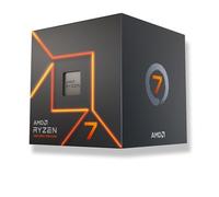 AMD Ryzen™ 7 7700 Processor with Wraith Stealth Cooler (8 cores / 16 threads, unlocked. Zen 4 architecture. 40 MB L2+L3 cache. 65W TDP. Boost clock up to 5.3 GHz. AM5 socket. DDR5 & PCIe 5.0)