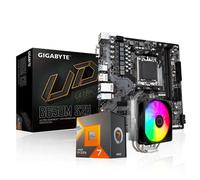 AMD Ryzen 7 7800X3D Eight Core 5.0GHz, Gigabyte B650M S2H Motherboard CPU Cool for the Summer Bundle