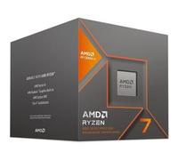 AMD Ryzen 7 8700G Processor (Integrated Radeon Graphics. Ryzen AI. 8 cores / 16 threads. 65W TDP. AM5 socket. 24 MB cache. Boost clock up to 5.1 GHz. Wraith Stealth cooler included)